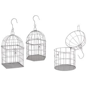 Photo ACA1150 : Mini grey metal cage