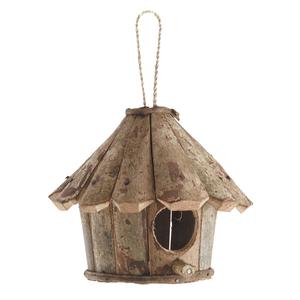 Photo AMA1700 : Round wooden bird house