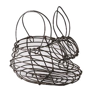 Photo CAN1440 : Metal rabbit basket
