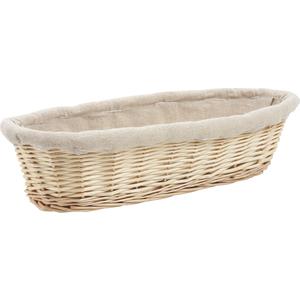 Photo CBA1350J : White willow bread basket