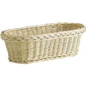 Photo CBA1441 : White willow bread basket