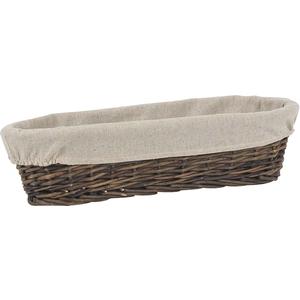 Photo CBA1900J : Unpeeled willow bread basket