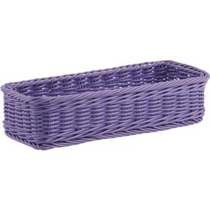 Photo CBA2290 : Purple polyrattan banneton