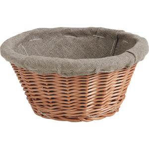 Photo CBA2431J : Buff willow bread basket