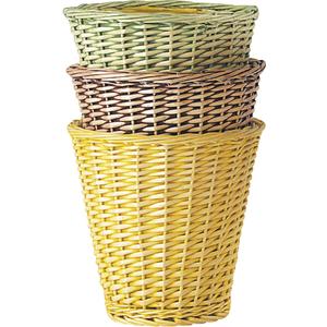 Photo CBU1030P : Split willow waste paper basket