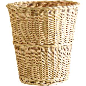 Photo CBU1140 : Willow waste paper basket