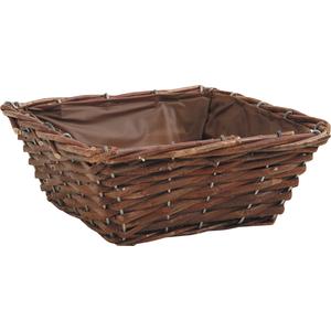 Photo CCO6640P : Split willow and metal basket