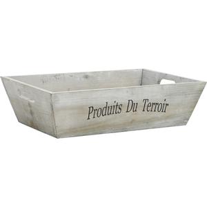 Photo CCO7200 : Wood basket with printing Produits du Terroir