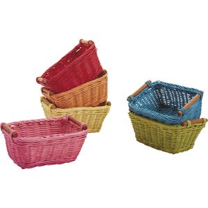 Photo CCO7680 : Rectangular rattan basket