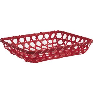 Photo CCO7730 : Red stained bamboo basket