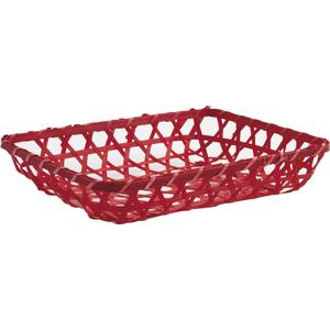 Photo CCO7730 : Red stained bamboo basket