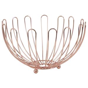 Photo CCO8400 : Copper-colored metal fruit basket