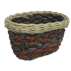 Photo CCO8510P : Oval stained maize and willow basket