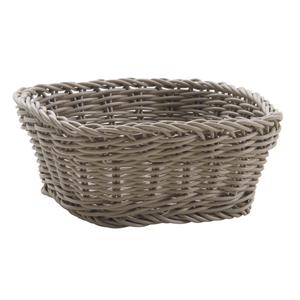 Photo CCO8600 : Taupe grey polyrattan basket