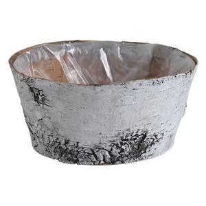 Photo CCO8652P : Round birch wood basket