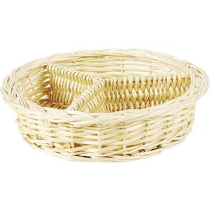 Photo CCP1060 : Willow basket with compartments