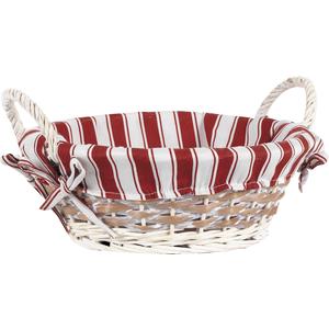 Photo CDA4030C : White wash willow basket