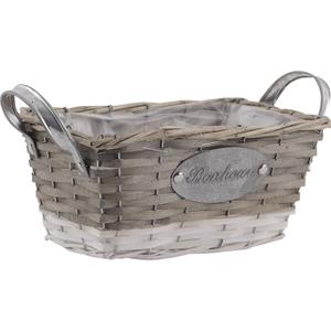 Photo CDA4672P : Willow and wood basket