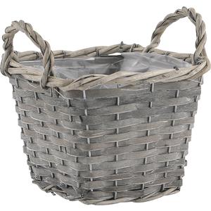 Photo CDA4692P : Wood and willow basket