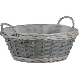 Photo CDA4711P : Split willow and wood basket