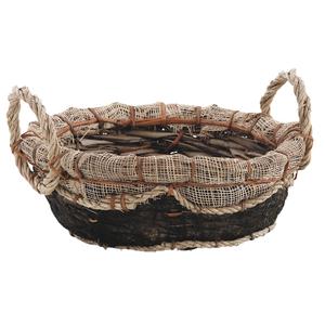 Photo CDA5340 : Rush and rope basket