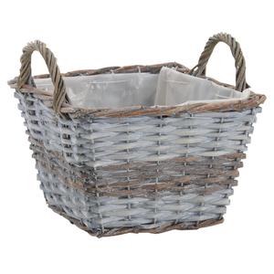 Photo CDA5421P : Square willow basket