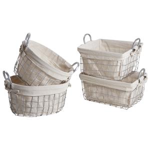 Photo CDA559SJ : Silver color metal baskets