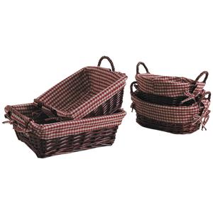 Photo CDA5710C : Stained half willow basket