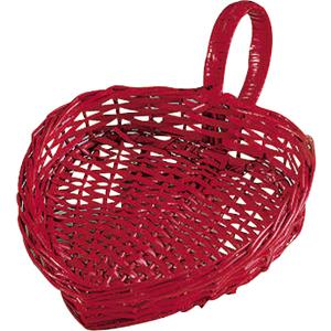 Photo CFA1270 : Red stained split willow basket