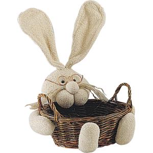 Photo CFA1772 : Unpeeled willow easter bunny basket