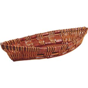 Photo CFA2540 : Stained willow boat basket