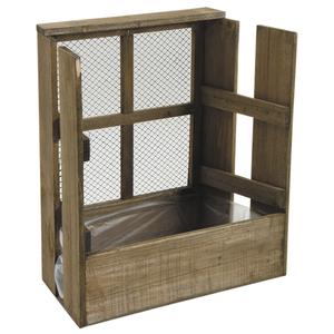 Photo CFL163SP : Window-shaped wood boxes