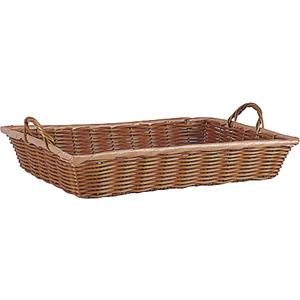 Photo CMA1180 : Rectangular polyrattan basket