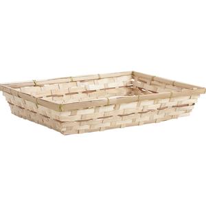 Photo CMA1480 : Rectangular bamboo basket