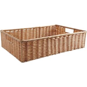 Photo CMA2731 : Rectangular polyrattan basket