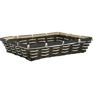 Photo CMA2920 : Rectangular bamboo basket