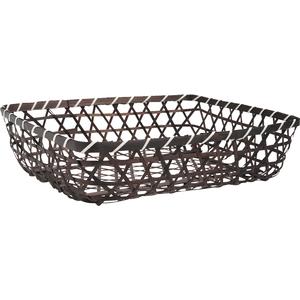 Photo CMA3220 : Rectangular bamboo basket