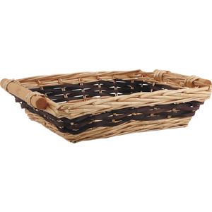 Photo CMA3330 : Rectangular split willow basket