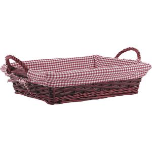 Photo CMA3360C : Rectangular split willow basket