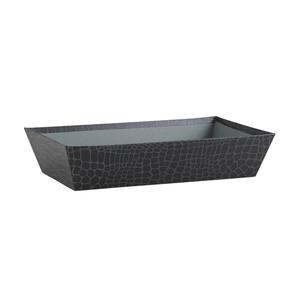 Photo CMA3712 : Grey crocodile cardboard basket