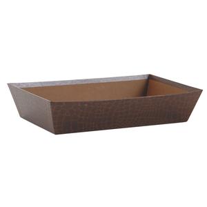 Photo CMA3731 : Brown croco cardboard basket