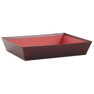 Photo CMA3851 : Red croco cardboard basket