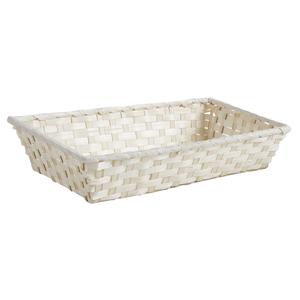 Photo CMA4240 : Rectangular bamboo basket