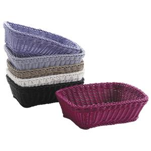 Photo CMA4430 : Polyrattan rectangular basket