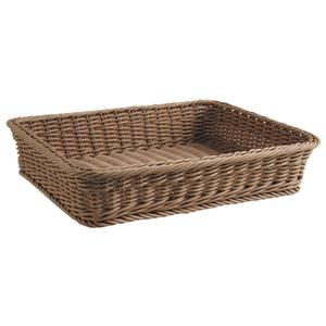 Photo CMA4510 : Polyrattan rectangular basket