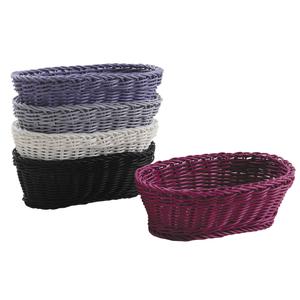 Photo CPA1840 : Oval polyrattan basket