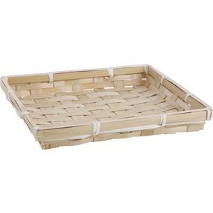 Photo CPL1541 : Flat bamboo basket