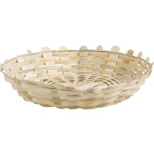Photo CPL1571 : Flat bamboo basket