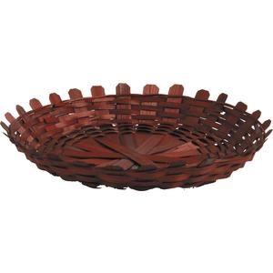 Photo CPL1580 : Flat bamboo basket