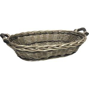 Photo CPR2640 : Grey half willow basket